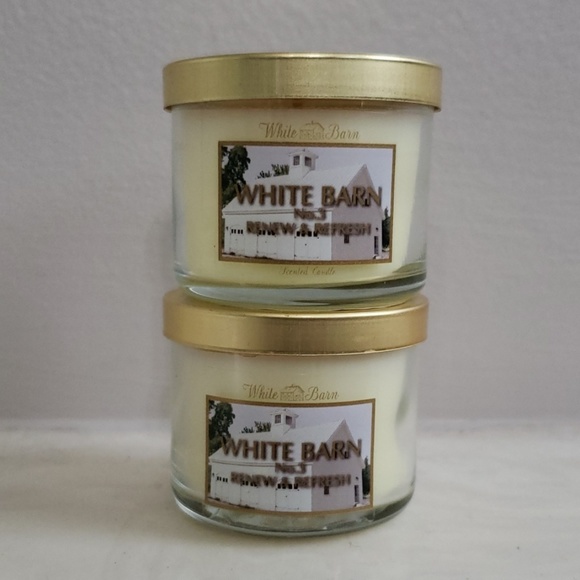 White Barn Other - White Barn Mini No. 3 Renew & Refresh Candles x 2